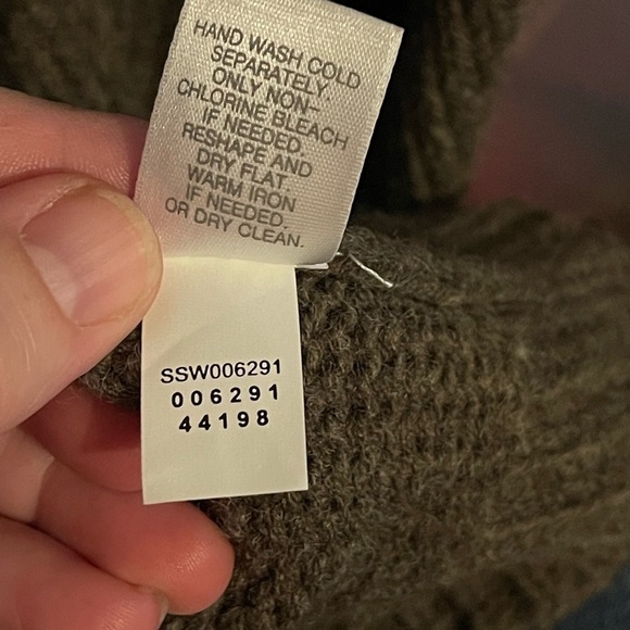 J. Jill brown wool blend open hang cardigan - Picture 5 of 5